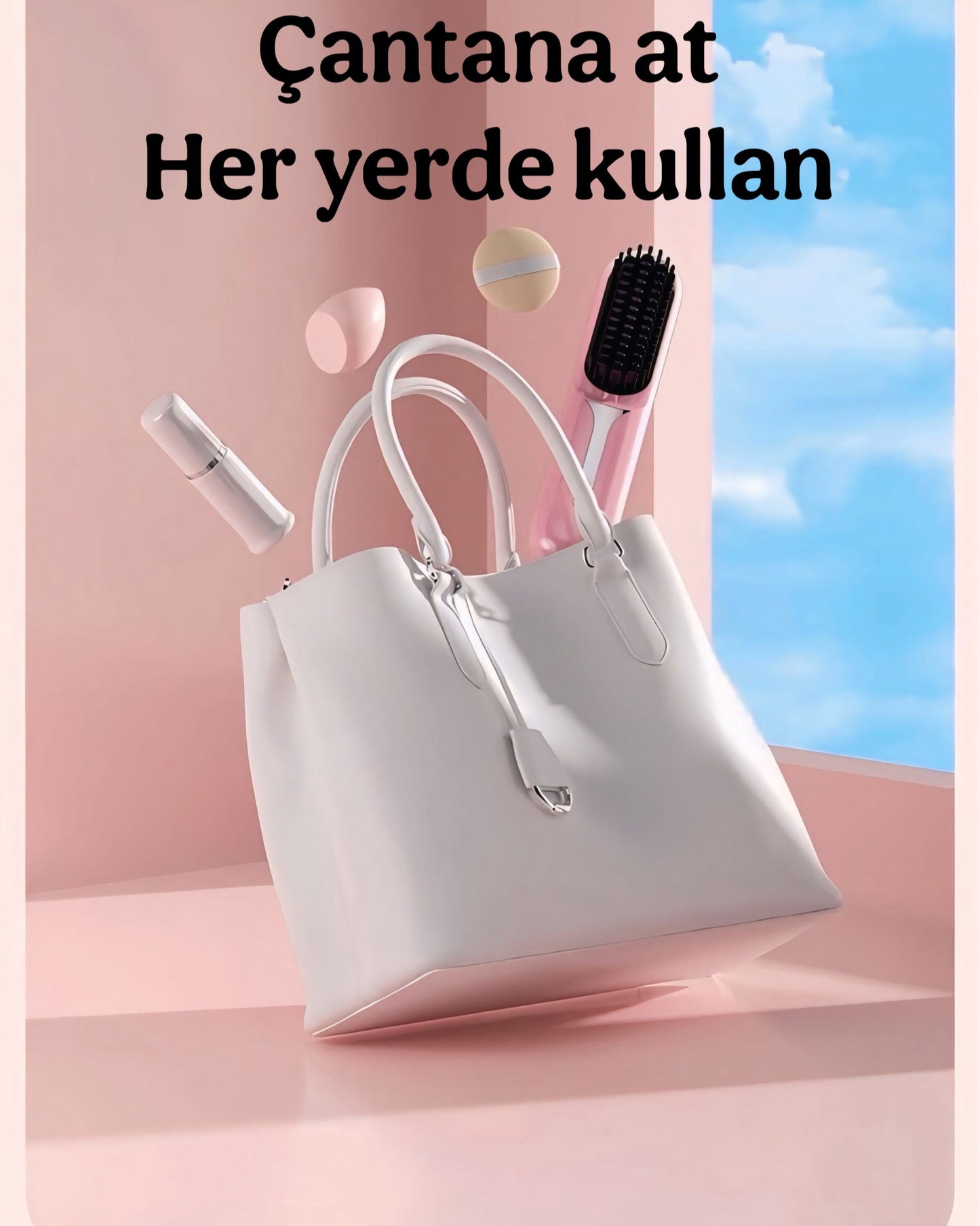 kablosuz saç düzleştirici tarak™
