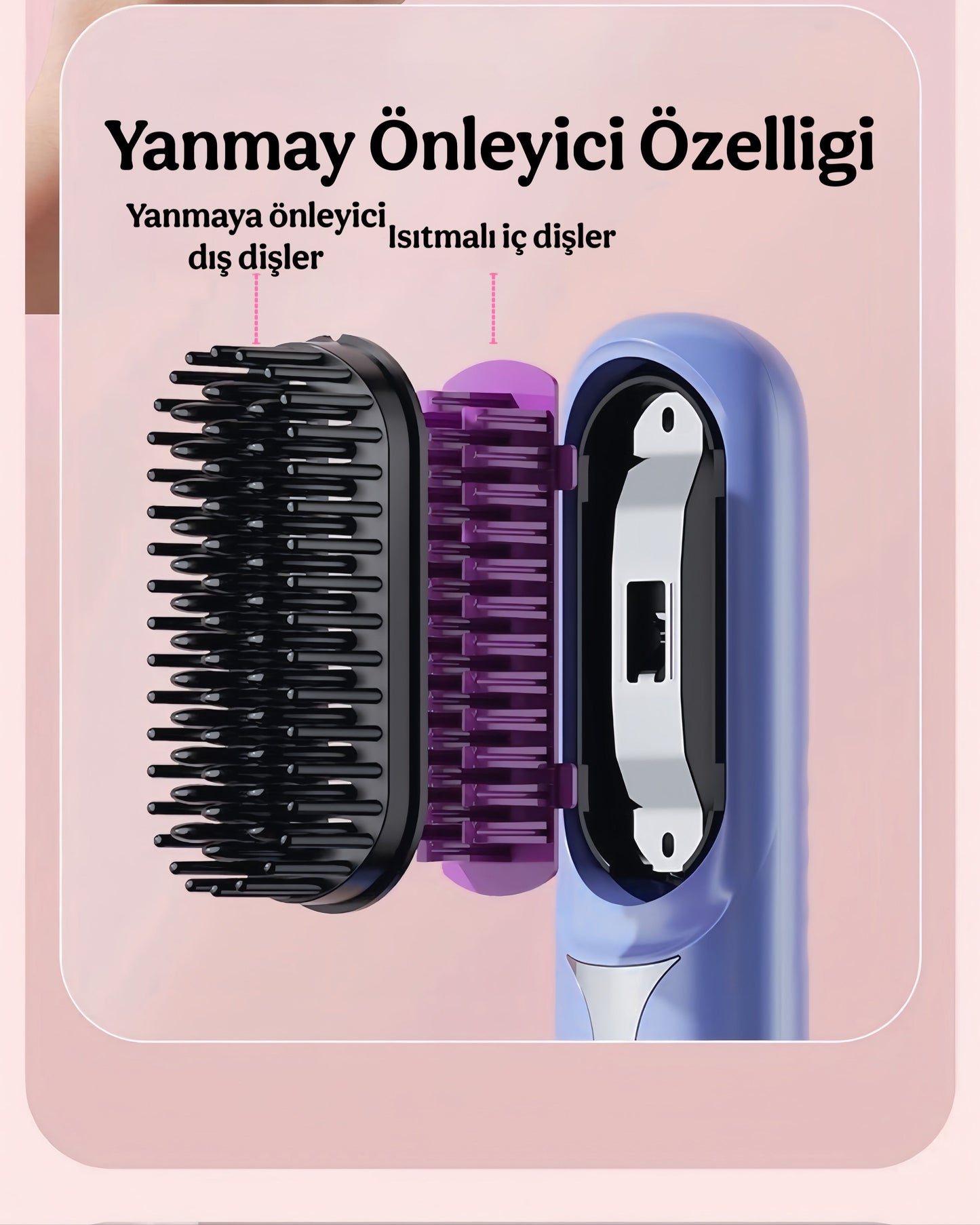 kablosuz saç düzleştirici tarak™