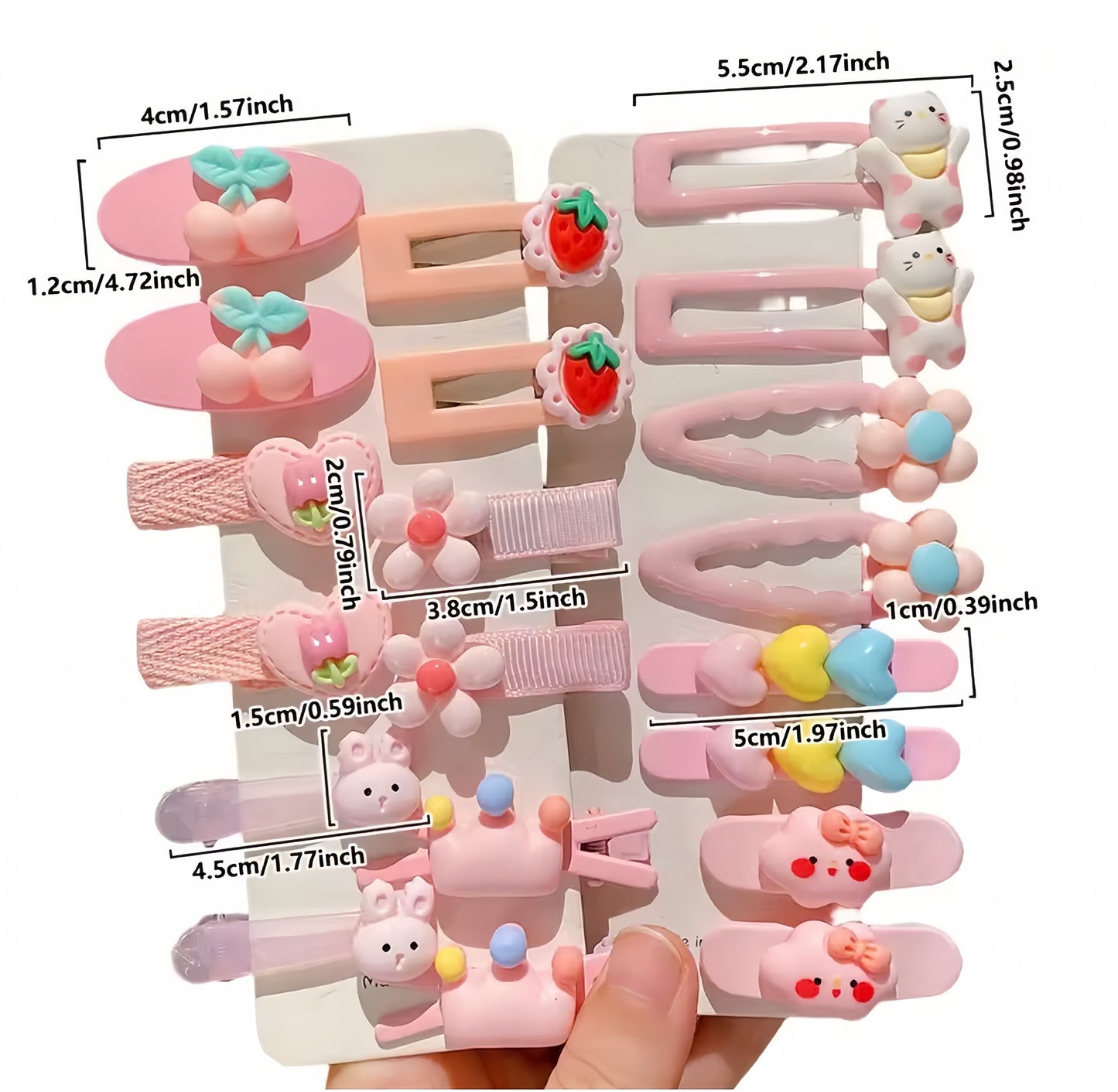 20’li Saç Tokası Seti – Şarjlı Saç Maşasıyla Birlikte