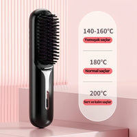 ŞARJLI SAÇ DÜZLEŞTİRİCİ TARAK™