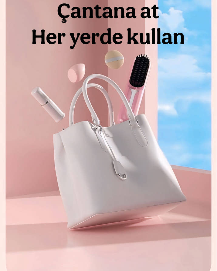 kablosuz saç düzleştirici tarak™