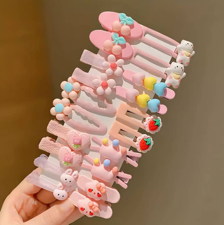 20’li Saç Tokası Seti – Şarjlı Saç Maşasıyla Birlikte